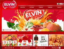 Tablet Screenshot of elvin.co.za